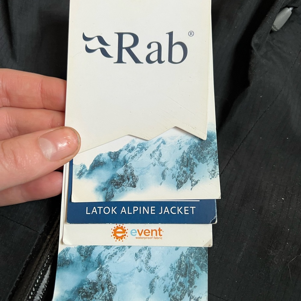 New with Tags Rab Latok Alpine Jacket size XL - Picture 4 of 10